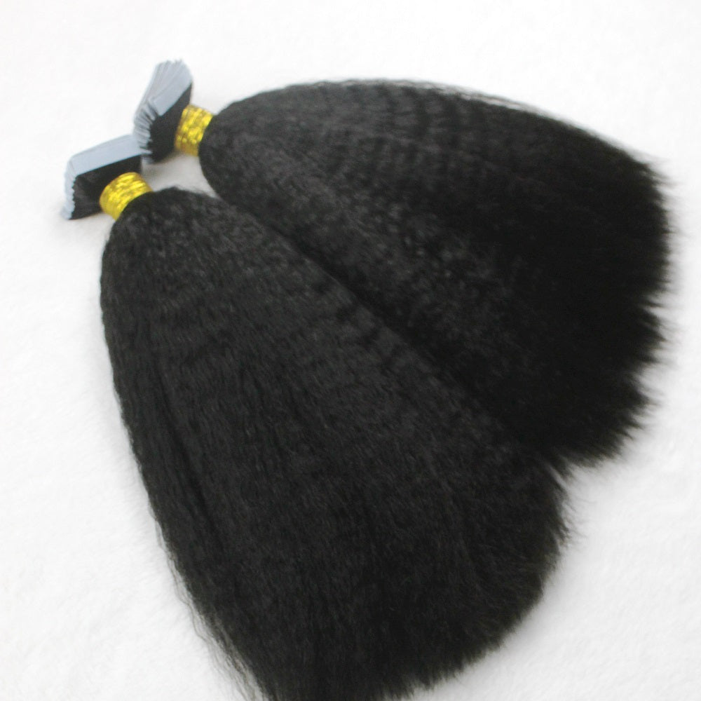 Kinky Straight Tape-in Extensions