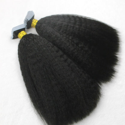 Kinky Straight Tape-in Extensions