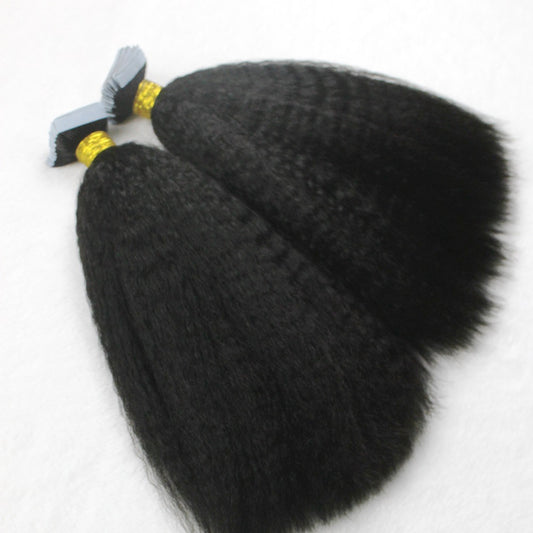 Kinky Straight Tape-in Extensions