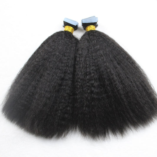 Kinky Straight Tape-in Extensions