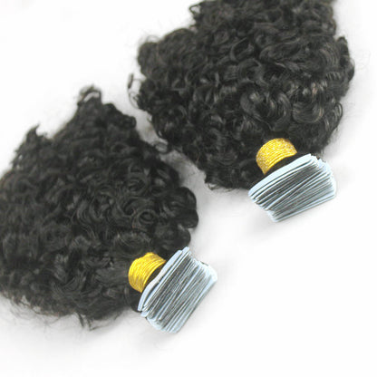 Burmese Curly Tape-in Extensions