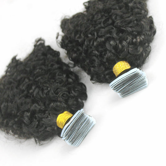 Burmese Curly Tape-in Extensions